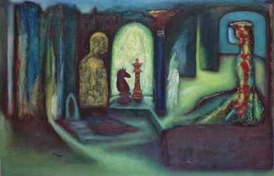 Players, 2004 (olie på papir)